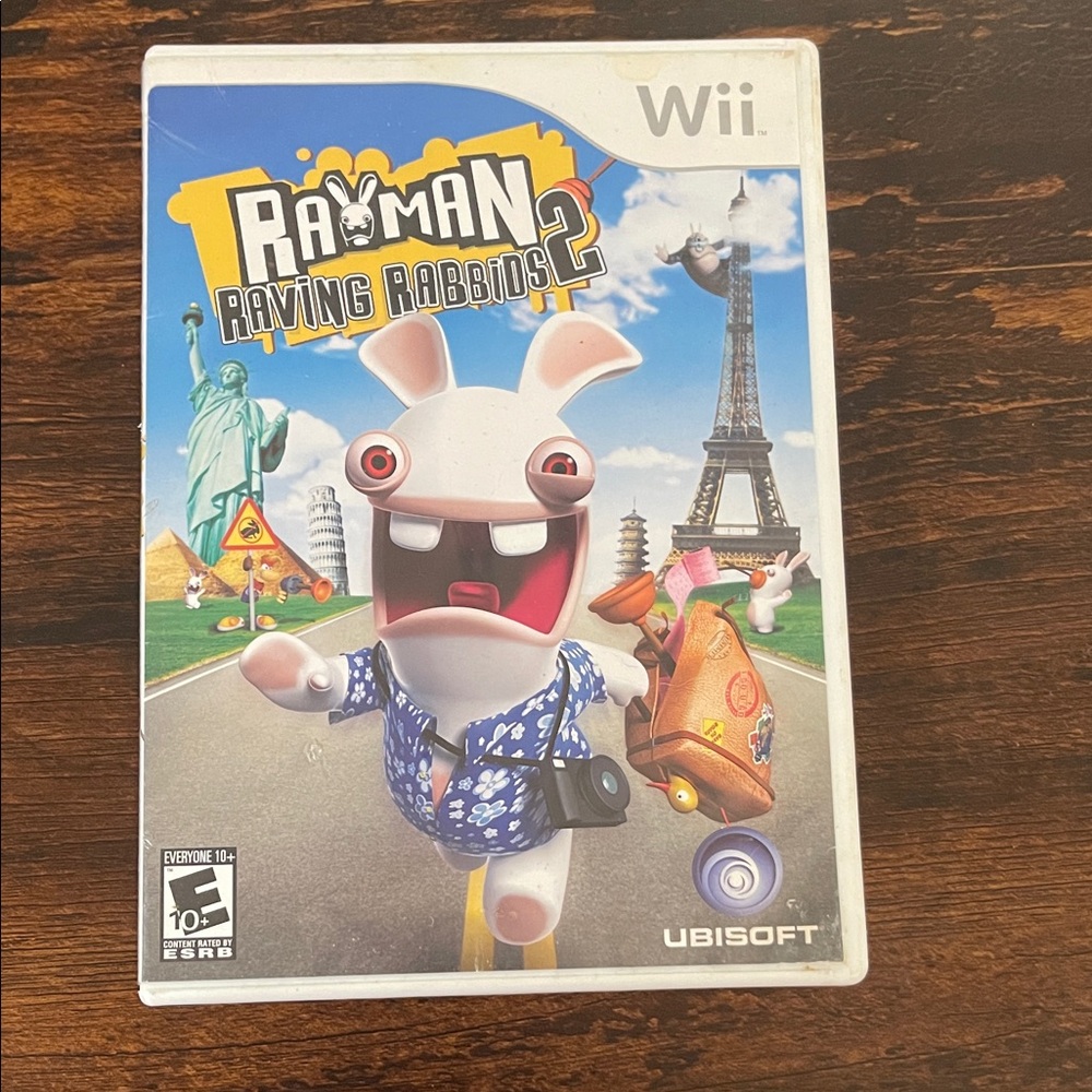 Rayman Raving Rabbids 2 for Wii - White